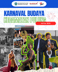 Semarak HUT ke-80 RI, Kecamatan Pulung Gelar Berbagai Kegiatan Meriah